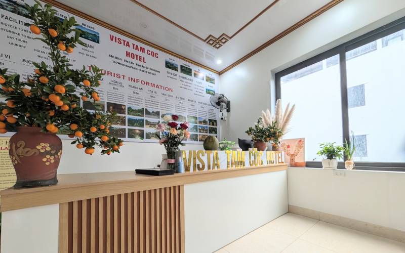 Vista Tam Coc Hotel - Ninh Binh - Reception Vista Tam Coc Hotel - Ninh Binh - Reception